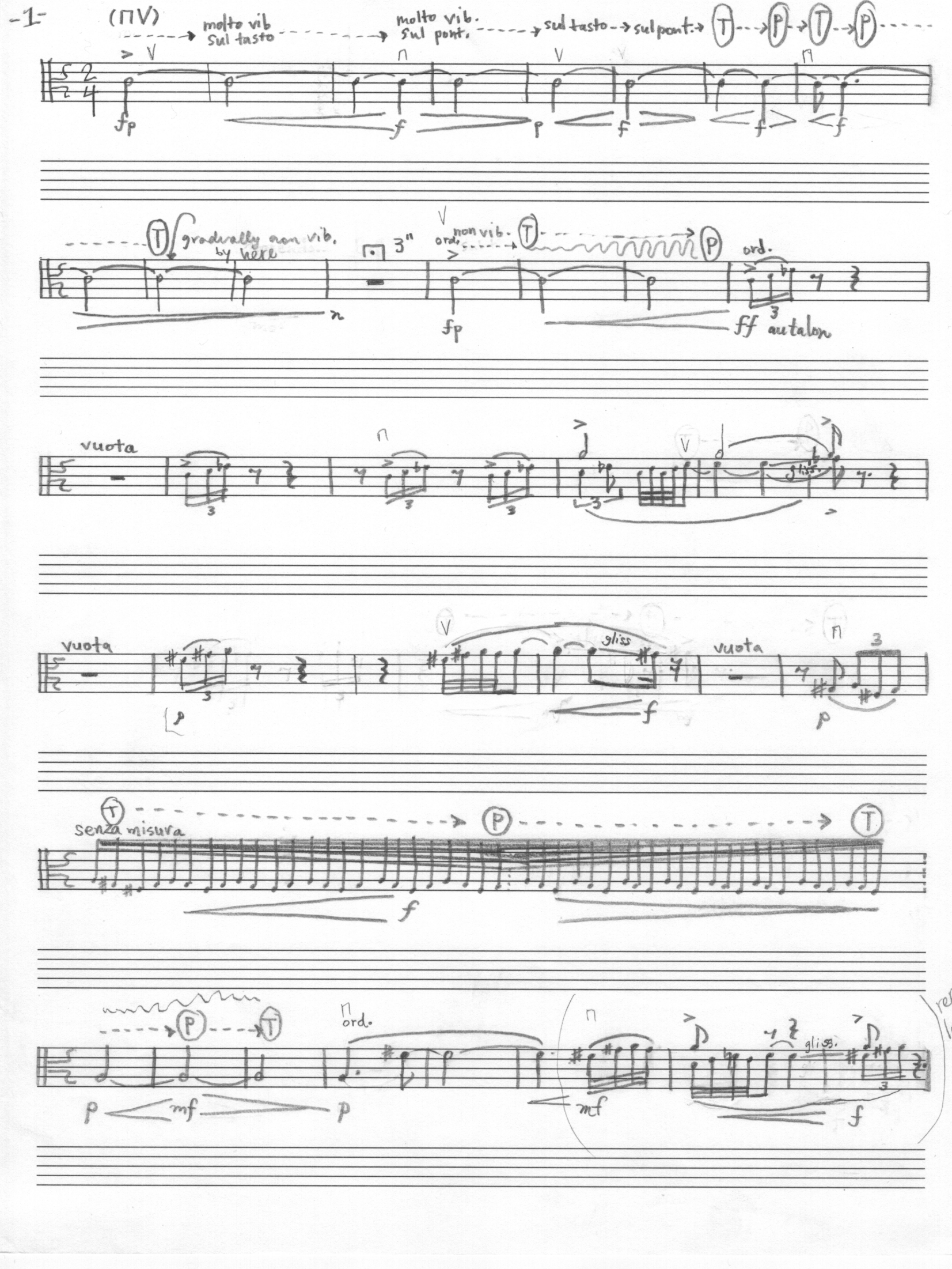 Sketches from Daniel's first draft of "Snowdrift".